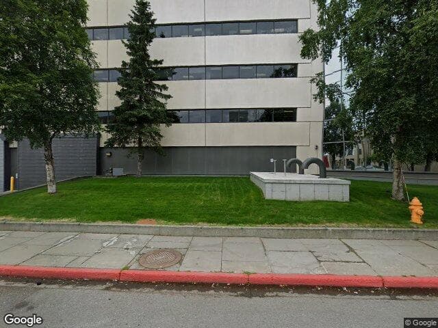 USCIS Anchorage Field Office building at 222 West 7th Avenue, Suite 128, Anchorage AK