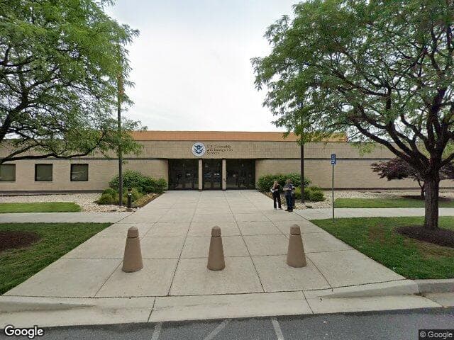 USCIS Halethorpe Field Office building at 3701 Koppers Street, Halethorpe MD