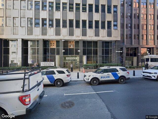 USCIS New York Field Office building at Jacob K. Javits Federal Building, 26 Federal Plaza (Lafayette Street entrance), 8th Floor, New York NY