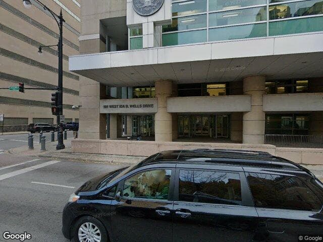USCIS Chicago Field Office building at 101 West Ida B. Wells Drive, Chicago IL