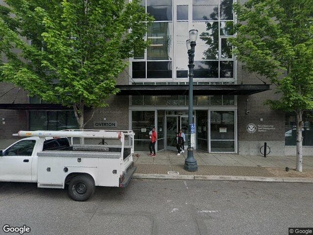 USCIS Portland Field Office building at 1455 NW Overton Street, Suite 1, Portland OR