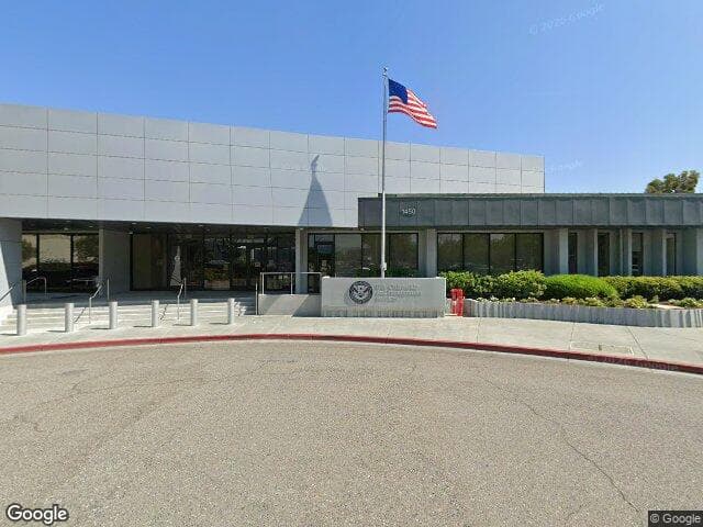 USCIS Santa Clara Field Office building at 1450 Coleman Avenue, Santa Clara CA
