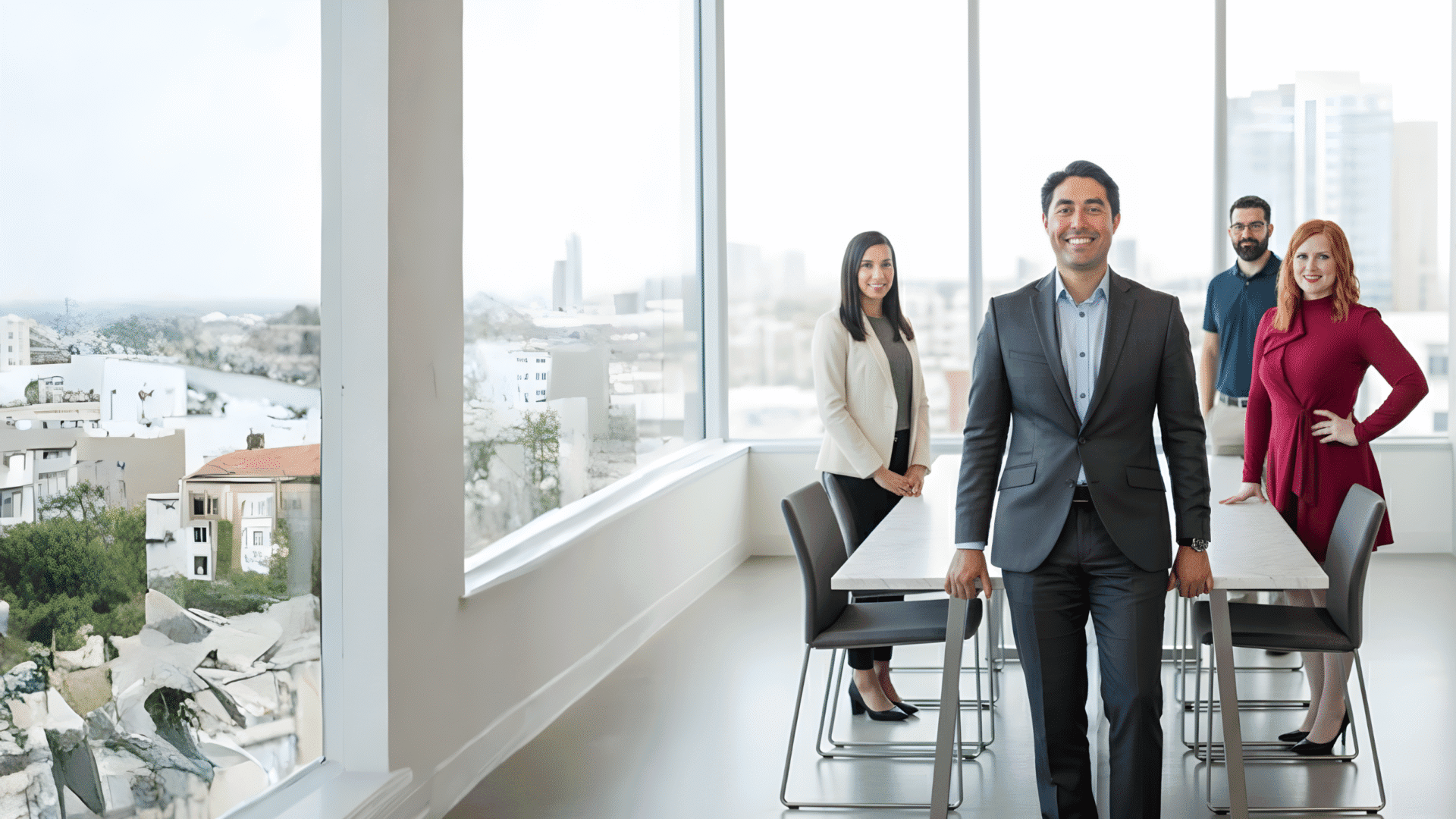 David Vyborny and the Occam Immigration team at their Charleston, SC office